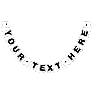NIEUW! Party Banner Bunting - 16 Vlaggen en String