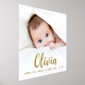 Nieuw pasgeboren fotoelegant script folie afdrukken (Laagn)