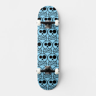 NIEUW - Pastelkleurige Cartoon Schedel Persoonlijk Skateboard