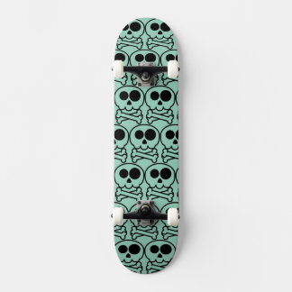 NIEUW - Pastelkleurige Cartoon Schedel Persoonlijk Skateboard