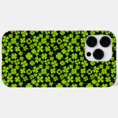 Nieuw patroon.Omkleverbladeren 01 Zwarte BG Case-Mate iPhone Case (Achterkant (horizontaal))