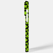 Nieuw patroon.Omkleverbladeren 01 Zwarte BG Case-Mate iPhone Case (Achterkant / Links)