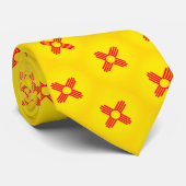 Nieuw patroon van de vlag van Mexico Stropdas (Opgerold)