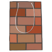 Nieuw patroon voor wandontwerp voor bakstenen medium cadeauzakje (Voorkant)