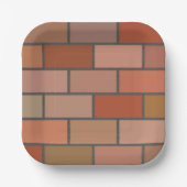 Nieuw patroon voor wandontwerp voor bakstenen papieren bordje (Voorkant)