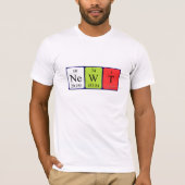 Nieuw periodiek shirt van de lijstnaam (Voorkant)