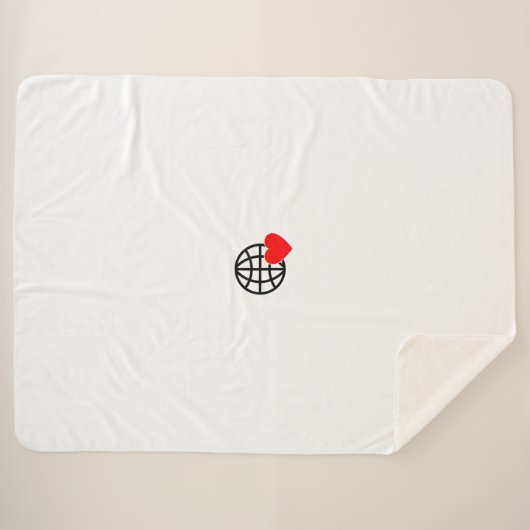 Nieuw personaliseer Tekst Logo Fleece Deken (Voorkant (horizontaal))