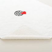 Nieuw personaliseer Tekst Logo Fleece Deken (3/4)