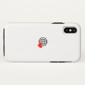 Nieuw personaliseer Tekst Logo Hoesje-Mate Tough A Case-Mate iPhone Case (Achterkant (horizontaal))