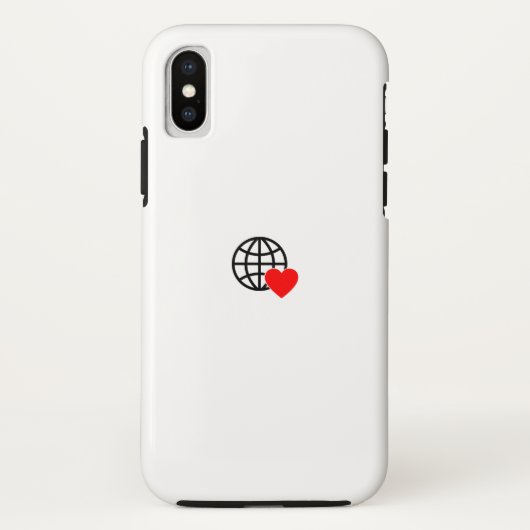 Nieuw personaliseer Tekst Logo Hoesje-Mate Tough A Case-Mate iPhone Case (Achterkant)