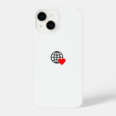 Nieuw personaliseer Tekst Logo iPhone 14 iPhone Hoesje (Achterkant)