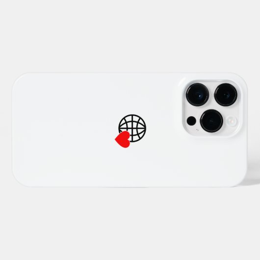 Nieuw personaliseer Tekst Logo iPhone 14 Pro Max iPhone Hoesje (Achterkant horizontaal)