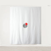 Nieuw personaliseer tekst Logo Tapestry Wandkleed (Voorkant)