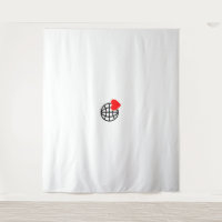 Nieuw personaliseer tekst Logo Tapestry