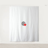 Nieuw personaliseer tekst Logo Tapestry Wandkleed (Voorkant)