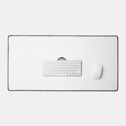 Nieuw personaliseer Text Logo Desk Mat (Keyboard & Muis)