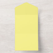 Nieuw personaliseren Tekst Logo Alles in een bruil All In One Uitnodiging (Binnen)