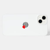 Nieuw personaliseren Tekst Logo iPhone 14 plus Hoe iPhone Hoesje (Achterkant horizontaal)