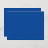 Nieuw Personalize Text Logo Flat Note Kaart Notitiekaartje (Voorkant / Achterkant)