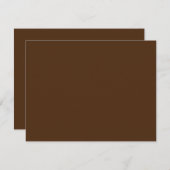 Nieuw Personalize Text Logo Flat Note Kaart Notitiekaartje (Voorkant / Achterkant)