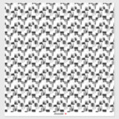 Nieuw Personalize TextLogo Custom-Cut Vinyl Sticke Sticker (Vel)