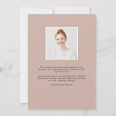 Nieuw Perspectief | Foto Afstudeeraankondiging Aankondiging (Achterkant)