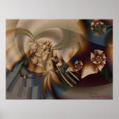 Nieuw Pet 2 Abstracte fijne fractale kunst Poster (Voorkant)