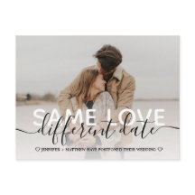 Nieuw plan eenvoudige typografie bruiloft wijzigen