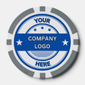 NIEUW! Poker Chips - Grijs- Aangepast (Voorkant)