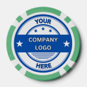 NIEUW! Poker Chips - Groen- Aangepast (Achterkant)
