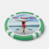 NIEUW! Poker Chips - Groen- Aangepast (Enkel)