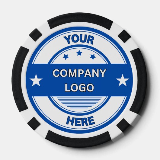 NIEUW! Poker Chips - Zwart - Aangepast (Achterkant)