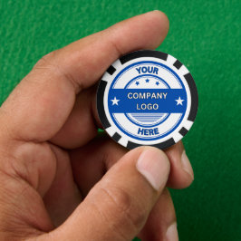 NIEUW! Poker Chips - Zwart - Aangepast