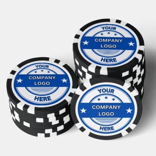 NIEUW! Poker Chips - Zwart - Aangepast (Opstapeling)