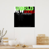 Nieuw Poster van de Wereldorde (Keuken)