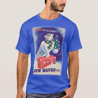 Nieuw Poster van Haven Connecticut Retro Vintage T-shirt