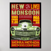 Nieuw Poster van Monsoon Sierra Nevada Brewing CO  (Voorkant)