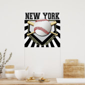 NIEUW POSTER VAN YORK BASEBALL (Keuken)