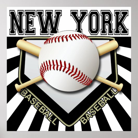 NIEUW POSTER VAN YORK BASEBALL (Voorkant)