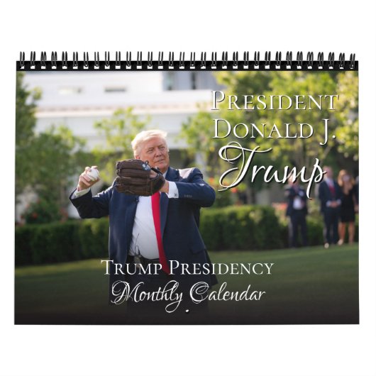 Nieuw President Donald J. Trump Foto 2025 Kalender (Hoes)