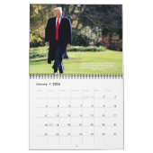 Nieuw President Donald J. Trump Foto 2025 Kalender (Jan 2026)