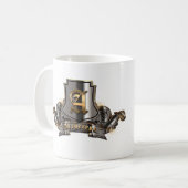 Nieuw product (Shield Logo) voor categorieën Koffiemok (Voorkant links)