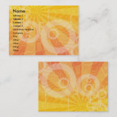 Nieuw profiel/Visitekaartje Visitekaartje (Voorkant / Achterkant)