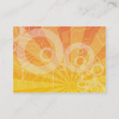 Nieuw profiel/Visitekaartje Visitekaartje (Achterkant)