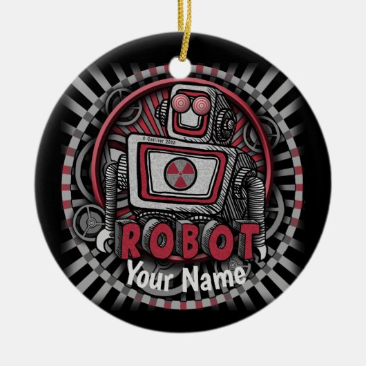 Nieuw Republiek Robot ornament (Voorkant)