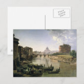 Nieuw Rome met het Castel Sant'Angelo Briefkaart (Voorkant / Achterkant)