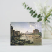 Nieuw Rome met het Castel Sant'Angelo Briefkaart (Staand voorkant)