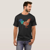 Nieuw Rooster Dark T-shirt (Voorkant volledig)