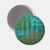 NIEUW ROULETTE MODEL MAGNEET (Voorkant / Achterkant)
