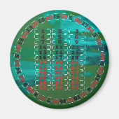 NIEUW ROULETTE MODEL MAGNEET (Voorkant)